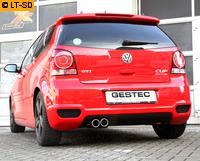 Einzelanfertigung Komplettanlage ab Turbolader für VW Polo 9N GTI 1.8l ab Bj. 08 - 2 ER 76mm