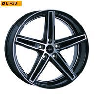 OXIGIN 18 Concave black full polish 8,5x18 LK5x112 ET45