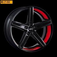 OXIGIN 18 Concave foil red 8,5x18 LK5x114,3 ET42