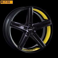 OXIGIN 18 Concave foil yellow 8,5x18 LK5x120 ET35