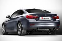 Akrapovic Sportauspuff BMW F30 335i und F32 435i ab Bj. 12 - Duplexanlage ab Serien-Kat. rechts-links je 1 Endrohr Carbon