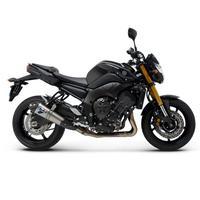 Termignoni Slip On ovale Form, Version V4A/Titan für YAMAHA FZ 8/ Fazer Bj. 10-13