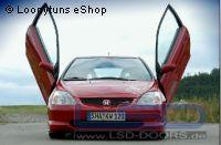 LSD Lambo Doors Flügeltüren Honda Civic, CRX Typ EJ1,2