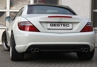 Einzelanfertigung Duplex-Sportauspuffanlage für Mercedes SLK 250 CDI