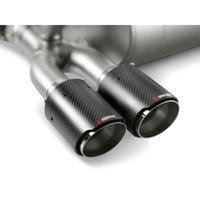 Akrapovic Duplex Carbon Endrohrsatz für BMW M3 F80 M4 F82 F83 ab Bj.14