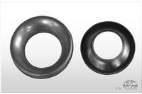 Deckel ausgestellt für Endrohr rund  Ø114mm - Loch: 63mm