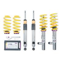 KW DDC Plug & Play Gewindefahrwerk Inox VW Passat 3G Variant 4x4 mit DCC VA 1061-1200kg