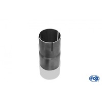 FOX Universal Einzelmuffe 50mm auf 38mm Länge: 120mm d1 = 50mm außen d2 innen geschlitzt = 38mm