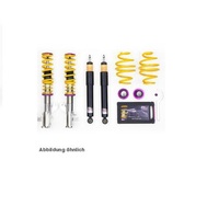 KW Gewindefahrwerk Variante 2 Inox VW Golf VIII Frontantrieb mit Mehrlenker-Hinterachse ohne DCC VA 1036-1080kg