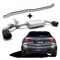 Akrapovic Titan Sportauspuff Komplettanlage BMW 1er M135i F40 ab Bj. 2020