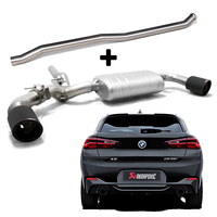 Akrapovic Titan Sportauspuff Komplettanlage BMW X2 M35i F39 ab Bj. 2020