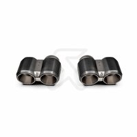 Akrapovic Duplex Carbon Endrohrsatz neues Design für BMW M2 M3 M4 ab Bj.21