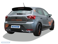 Bastuck Klappen Sportauspuff mit Zubehör Seat Ibiza 6F KJ ab Bj. 2017 2x63mm