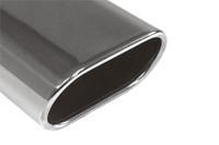 FOX Sportendrohr 130x50mm Ø - 230mm Länge oval eingerollt abgeschrägt Typ 52