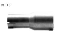 2 Stück BASTUCK Edelstahl Adapter  Ø 63mm auf Ø 50.5mm