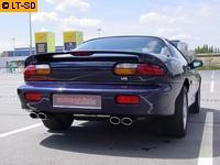 Einzelanfertigung Komplettanlage ab VSD für Chevrolet Camaro V8 Z28