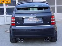 Einzelanfertigung Komplettanlage ab VSD für Audi A2 Typ 8Z