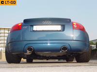 Einzelanfertigung Komplettanlage ab Kat. für Audi TT