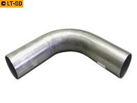 FOX Edelstahl Uni-Rohrbogen 90° ungeweitet d1 Ø 70mm Radius 105mm