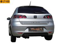 BASTUCK Komplettanlage ab Kat. Seat Ibiza 6L FR u. Cupra und Skoda Fabia 1 Typ 6Y 1.0l  1.2l  1.4l  1.6l  2.0l u. Diesel 2 x 70mm (AnschlussØ 63mm)