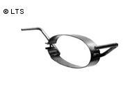 Opel Astra F Bj. 91-98 Fließheck  Stufenheck u. Cabrio GSi-Modelle  BASTUCK geschraubte Halterung Edelstahl für spätere Modelle (breiter Abstand - 350mm)