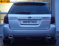 Einzelanfertigung Sportauspuff für Subaru Legacy Kombi BP