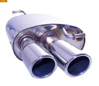 BASTUCK Racinganlage ab Kat. Audi A4 und A5 Typ B8 2,0 TDI ab Bj. 08 li 2x76mm