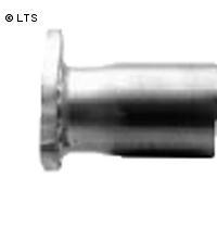 BASTUCK Frontadapter 3-Loch-Flansch für VW Golf 1 Ø 63mm