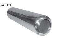 BASTUCK Edelstahl Endrohr gerade Länge 340mm Ø 76mm Audi-TT-Armaturen-Design