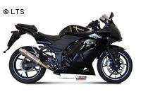 Mivv Sport-Line GP Titan Endschalldämpfer Slip on für KAWASAKI NINJA 250 R ab Bj. 08