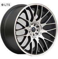 BARRACUDA KARIZZMA 8x18 LK5x108 5x114,3 ET40 Mattblack-Polished