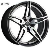 BARRACUDA STARZZ 8,5x20 LK5x112 ET30 Mattblack-Polished