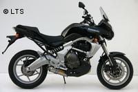 Mivv Sport-Line Oval Carbon Schalldämpfer Slip on für KAWASAKI Versys 650 ab Bj. 06