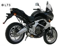 Mivv Sport-Line Oval Titan Schalldämpfer Slip on für KAWASAKI Versys 650 ab Bj. 06
