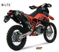 Mivv Sport-Line Rund Carbon Schalldämpfer Bolt on für KTM 950 SUPERENDURO ab Bj. 06