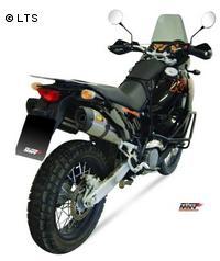 Mivv Sport-Line Suono Full Titan Schalldämpfer Bolt On für KTM LC8 990 ADVENTURE ab Bj. 06