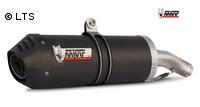 Mivv Sport-Line Oval Carbon Schalldämpfer Slip on für SUZUKI GSF 650 BANDIT ab Bj. 07
