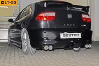 Einzelanfertigung Komplettanlage ab Kat für Seat Leon 1M Cupra 1.8l Turbo - rechts links je 2 x 80mm