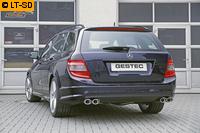 Einzelanfertigung Komplettanlage ab Kat für Mercedes Benz C-Klasse S204 T-Modell 220 CDI - rechts links je 2 x 106x71mm oval