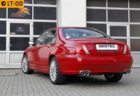 Einzelanfertigung Komplettanlage ab Kat für MG ZT 2.5l - rechts links je 2 ER rund