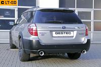 Einzelanfertigung Komplettanlage ab Kat für Subaru Outback 2.5 - rechts links je 1 ER rund