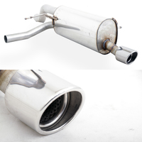 BASTUCK Sportauspuff rechts 90mm Ford Fiesta Typ JA8 inkl. ST ab Bj. 08 1.25l  1.4l  1.6l u. Diesel