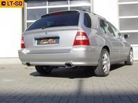 Einzelanfertigung Sportauspuff Komplettanlage ab Kat. für Honda Accord Aerotec