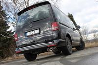 FOX Sportauspuff VW Bus T5/T6 4MOTION 2.0l/2.0 TDI/3.2l/2.5l TDI 2x88x74 oval