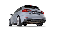 Remus Duplex Klappen Sportauspuff Audi S3 Typ 8V Sportback quattro rechts links