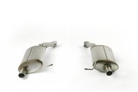 ULTER Edelstahl Sportauspuff Skoda Oktavia III Typ 5E rechts links in die originalen Endrohre