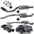 BASTUCK Duplex Anlage ab Kat. mit Partikelfilter Audi A4 B9 A5 F5 TFSI quattro rechts links je 2x90mm