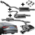 BASTUCK Duplex Komplettanlage ab Kat. ohne Partikelfilter Audi A4 B9 A5 F5 TFSI Front re li je 1x100mm