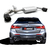 Akrapovic Titan Sportauspuff Endschalldämpfer BMW 1er M135i F40 ab Bj. 2020