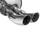 BASTUCK Racing Komplettanlage ab Kat. Seat Ibiza 6L 1.2l  1.4l  1.6l  2.0l u. Diesel 2 x 70mm DTM (AnschlussØ 63mm)